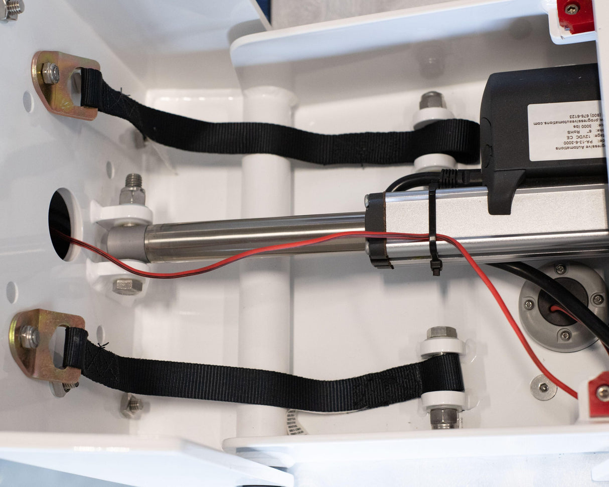 SEAVIEW Electrically Actuated Hinge 24v/ fits Seaview mounts with 7in and 10in base | SVEHB1