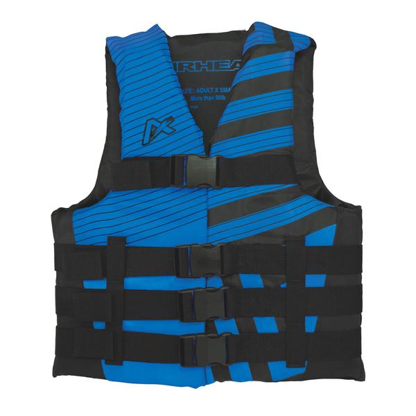 AIRHEAD TREND VEST BLACK / SKY BLU