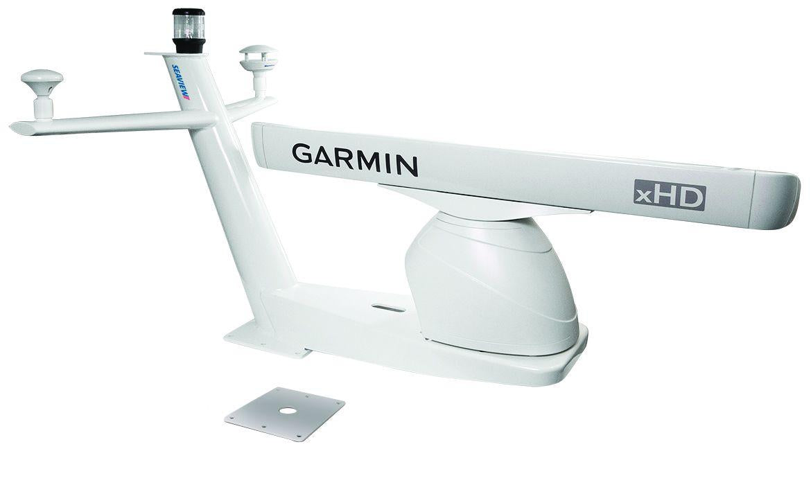 SEAVIEW 30" Tapered Open Array Radar Mount / Aft lean / Spreaders/ 10x10 base plate | PMA200