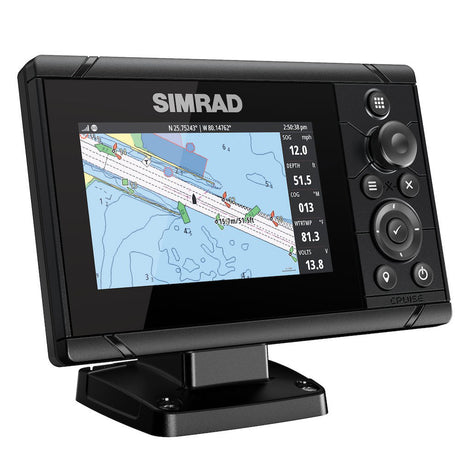 Simrad Cruise 5 US Coastal w/83/200 Transom Mount Transducer