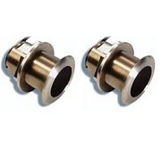 Raymarine B175lh 20deg Pair Thru Hull Chirp Transducers