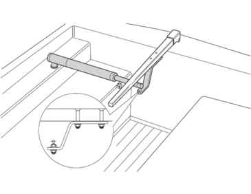 Raymarine 3"" Tiller Bracket