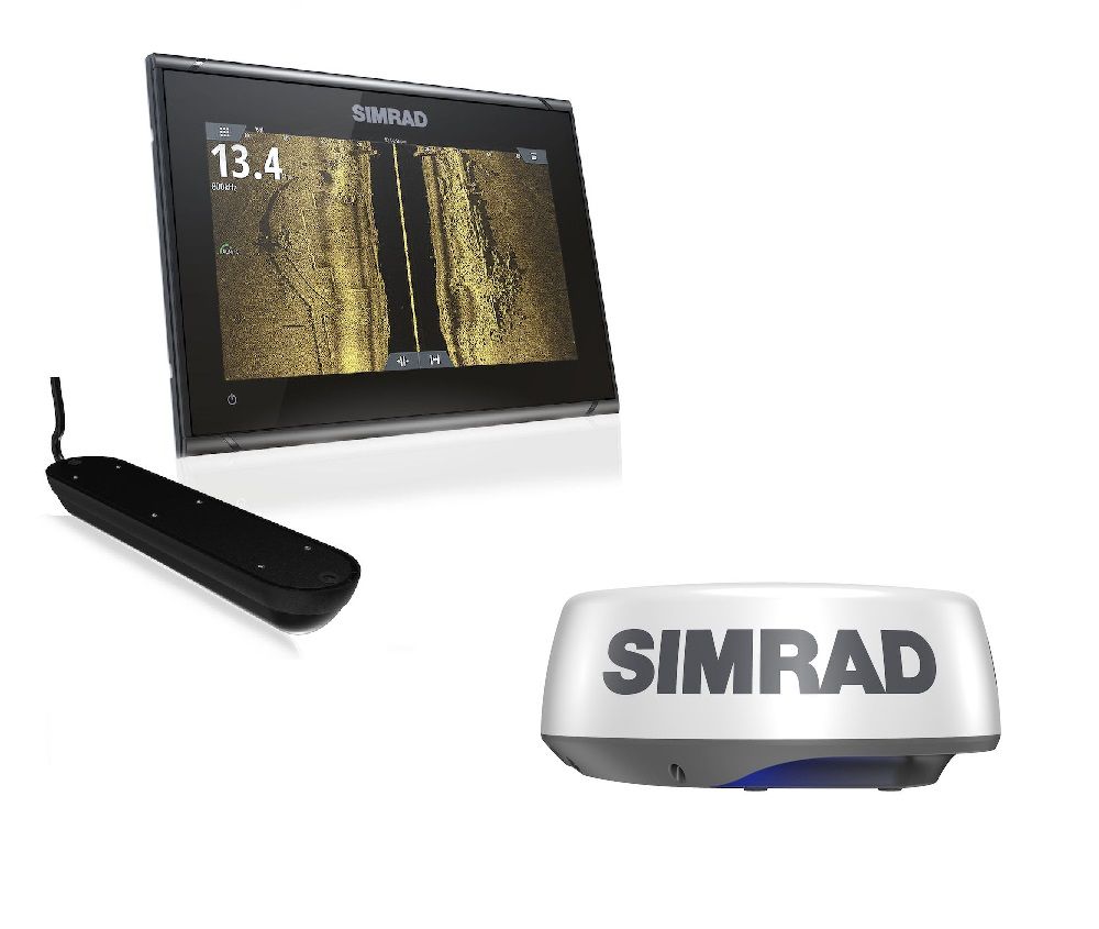 Simrad Go9 Xse Halo+ Radar Active Imaging 3in1 Bundle C-map Discover