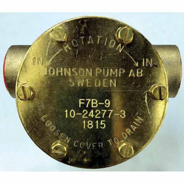 JOHNSON PUMPS F7B-9 IMPELLER PUMP OEM | 10-24277-3