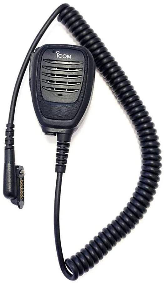 ICOM IP68 waterproof speaker microphone w/3.5mm accessory jack (14-pin connector) | HM222