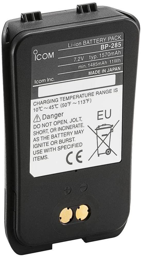 ICOM Li-ion 7.2V 1570mAh (typical), 1485mAh (minimum) battery for M93D | BP285