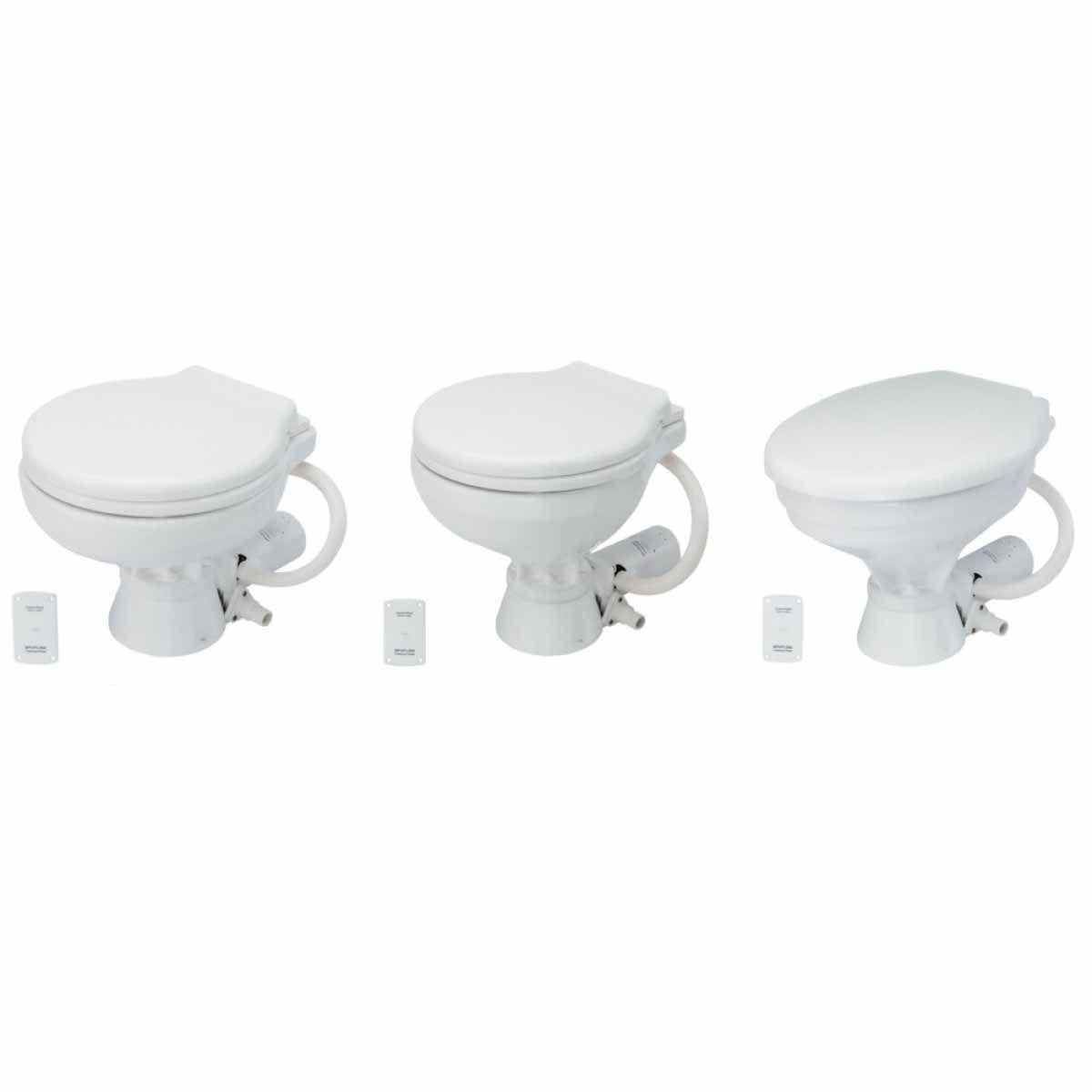 JOHNSON PUMPS AQUAT TOILET STD ELECTRIC SUPER COMPACT 12V | 80-47626-01