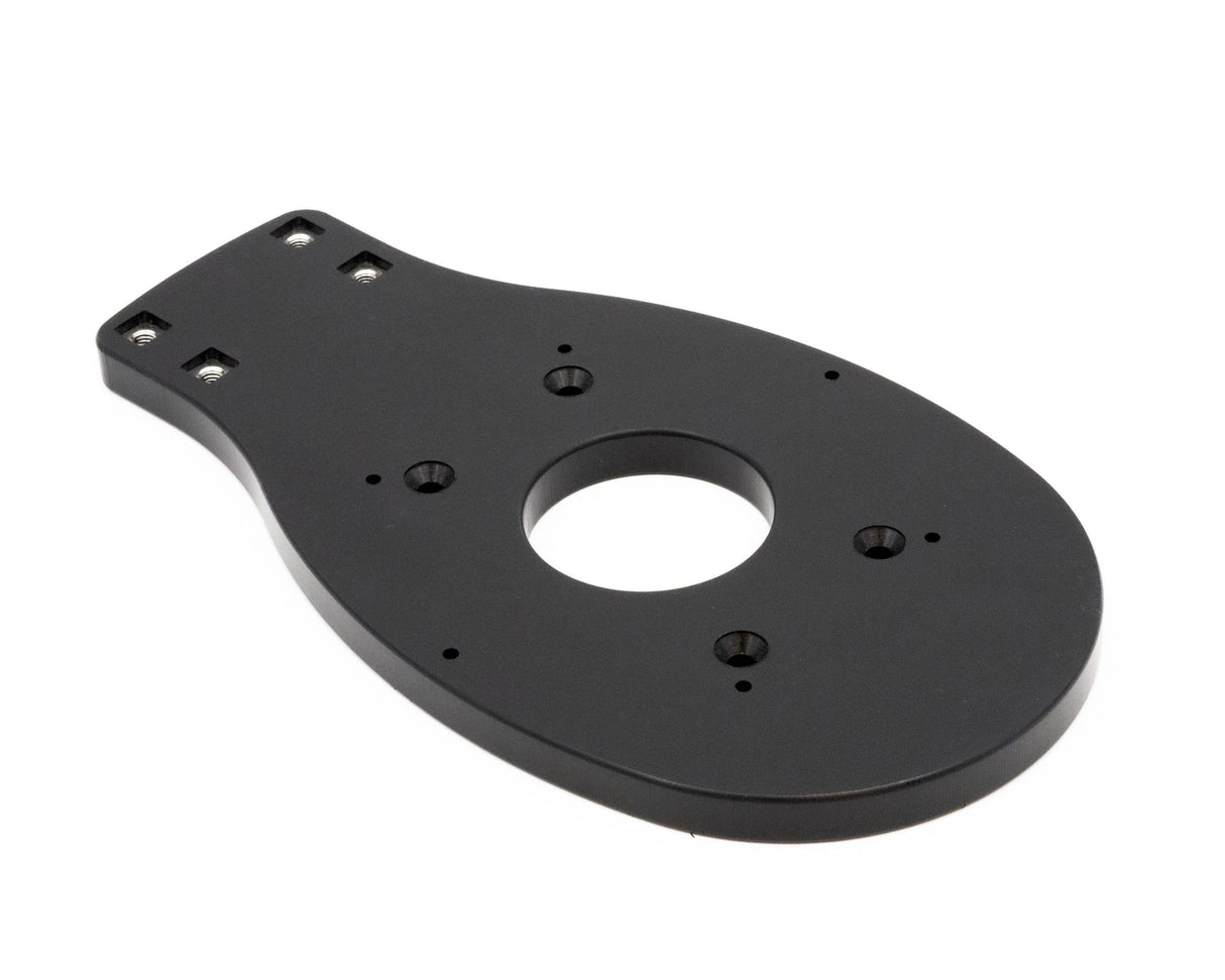 SEAVIEW BLACK - Modular plate for mounts ending in M1 or M2 to fit FLIR M100/M200 series thermal cameras | ADAF2BLK